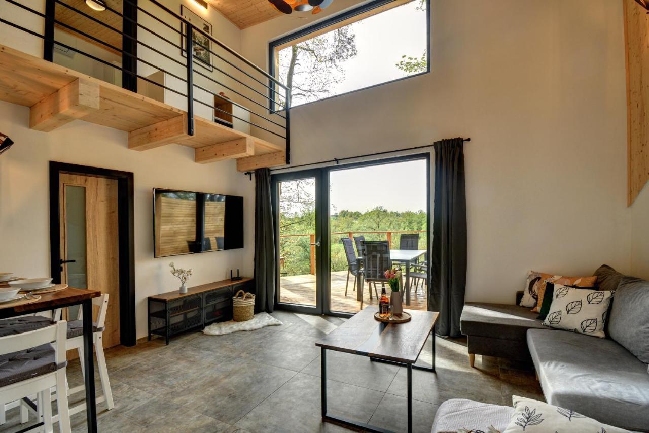 Riverside Cabin 多乌德莱比 外观 照片